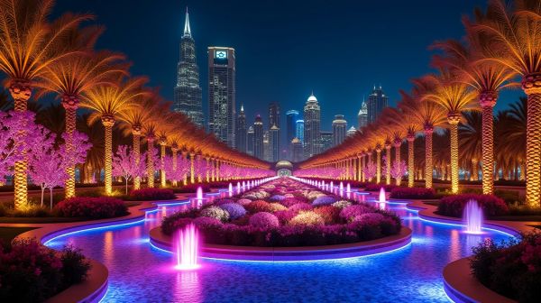 Découvrez la magie du Dubaï Garden Glow cet hiver !